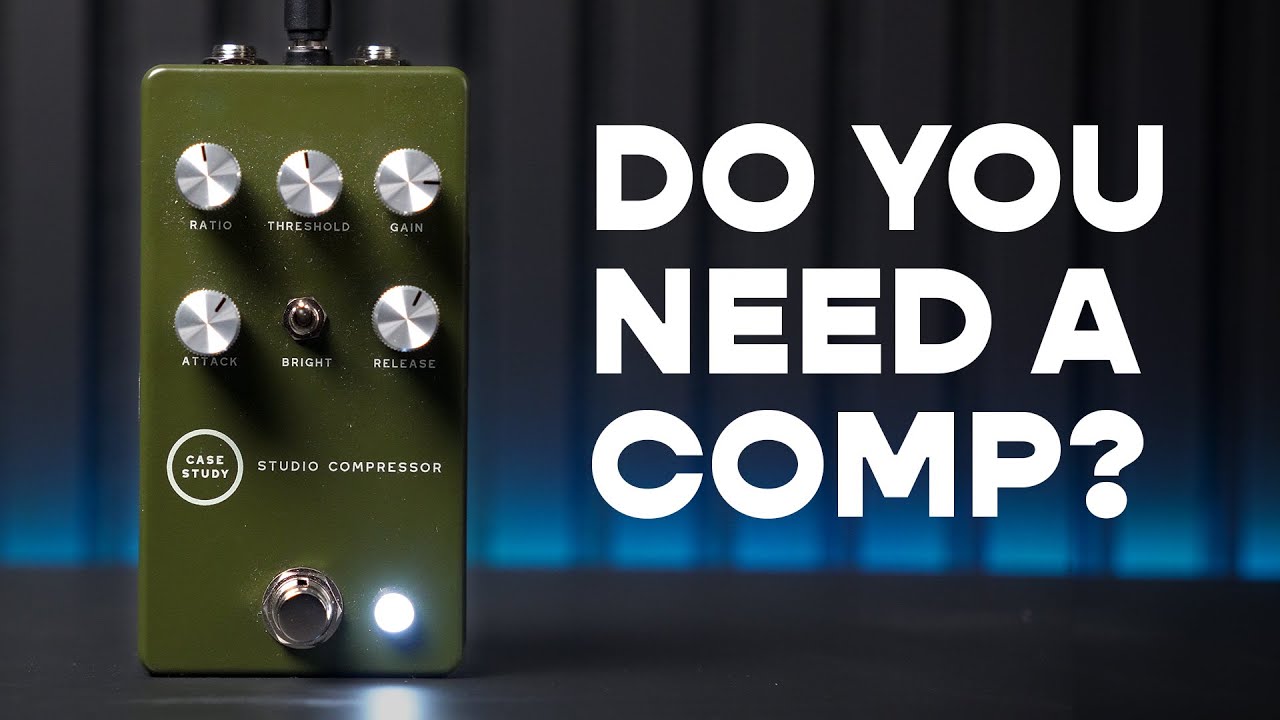 Case Study Studio Compressor Pedal | Demo and Review