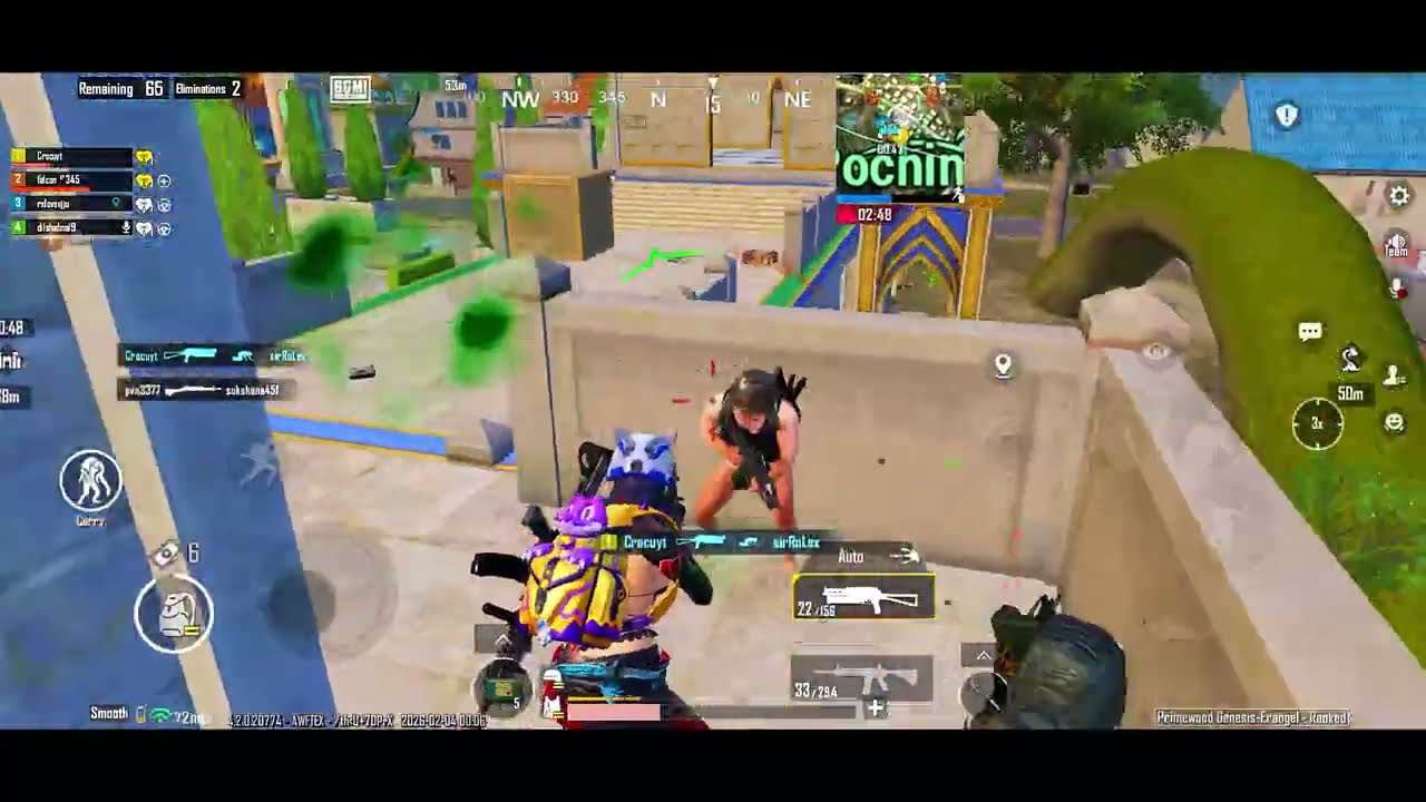 Biggest clutches fight for bgmi 4.2 update || owsome gameplay fight 