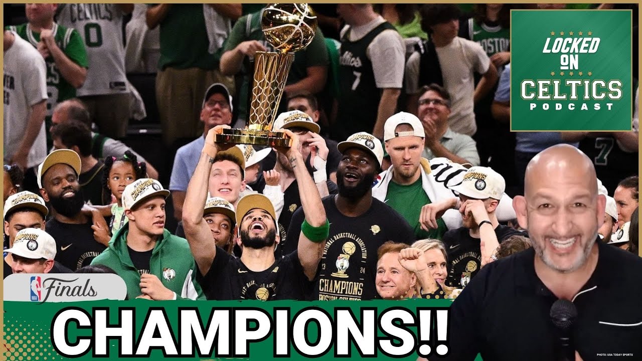 The Boston Celtics are the NBA champions!