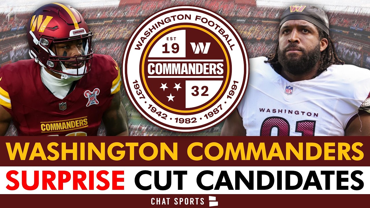 SURPRISE Washington Commanders Cut Candidates After 2026 NFL Draft Ft. Treylon Burks & Deatrich Wise
