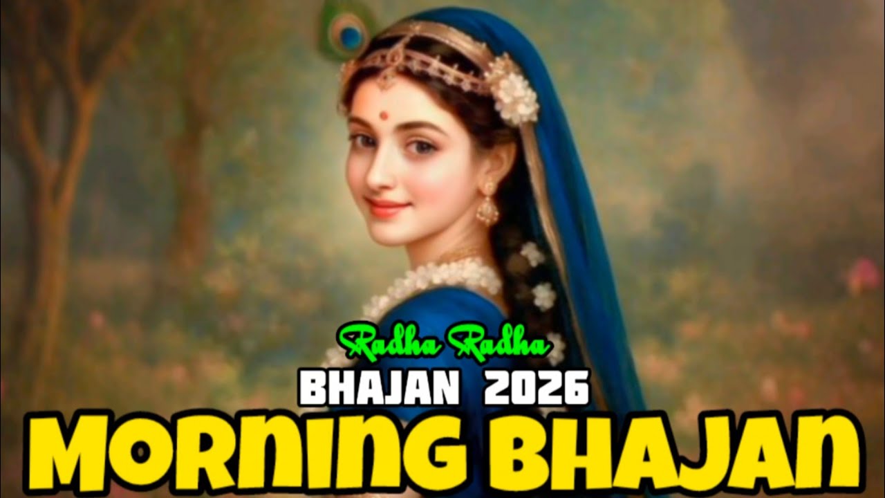 Radha Krishna Morning Bhajans 2025 | Divine Nonstop Krishna Bhakti Songs | Peacful Bhajan