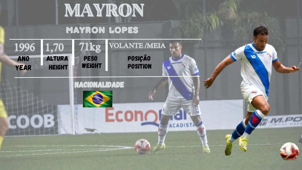 MAYRON LOPES - DEFENSIVE MIDFIELDER - CAMPEONATO BAIANO 2025