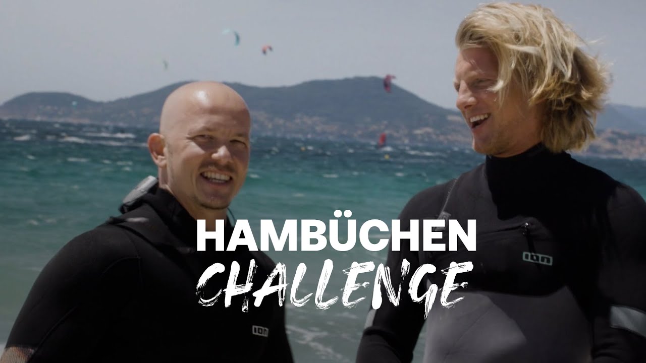 Hambüchen Challenge | Wind fegt Fabi beim Kitesurfen über den Strand | Olympia 2024 in Paris