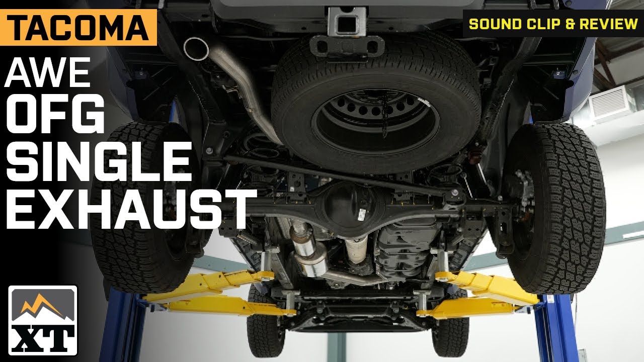2024-2025 Tacoma AWE 0FG Single Exhaust System Review & Sound Clip