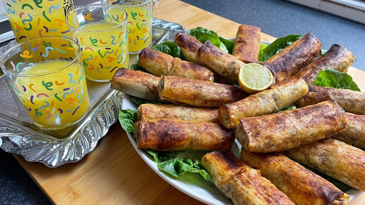 Rollitos de pescado con verduras y manera correcta de congelarlos/  zumo natural # ramadán.