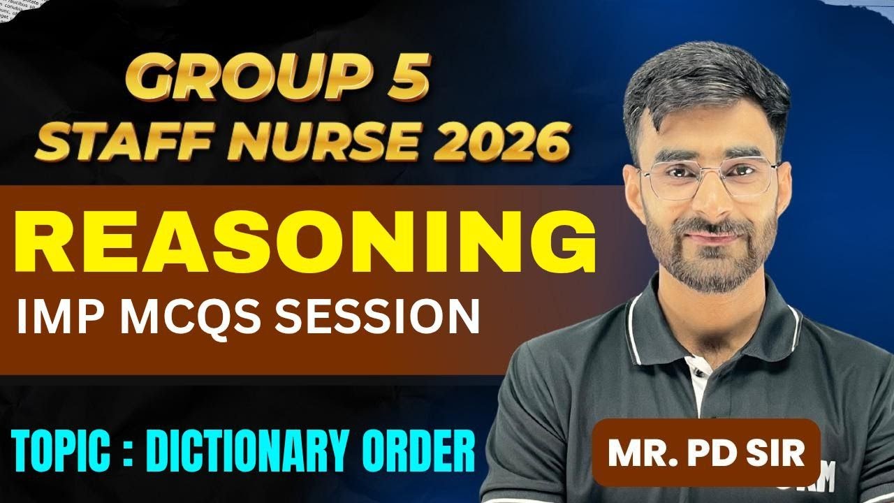 MP GROUP 5 STAFF NURSE ONLINE CLASS 2026 | COMPLETE SYLLABUS | BEST NURSING COACHING IN INDORE