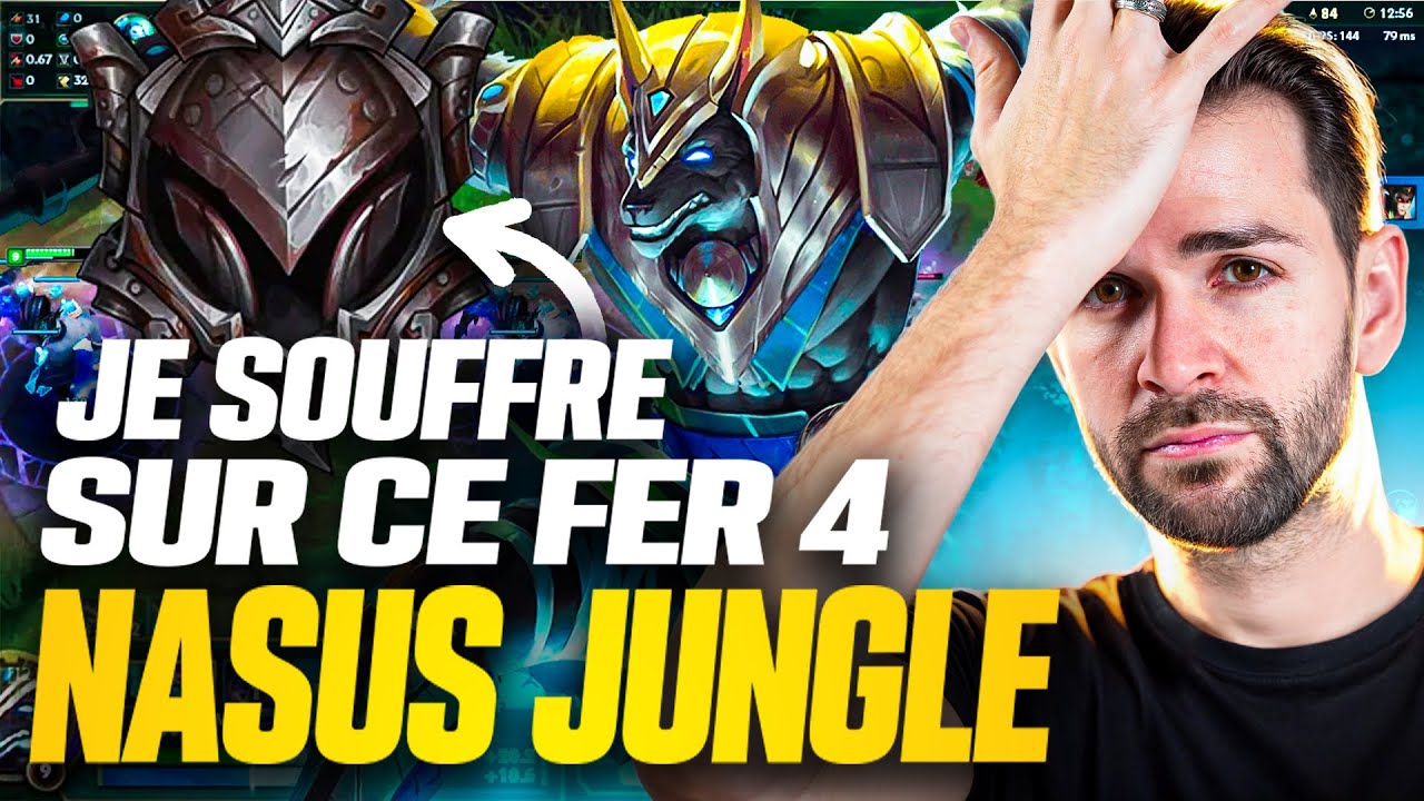 🔥LE PIRE NASUS JUNGLE FER 4 0 LP, JE PLEURE ! (LES ERREURS A PAS FAIRE)