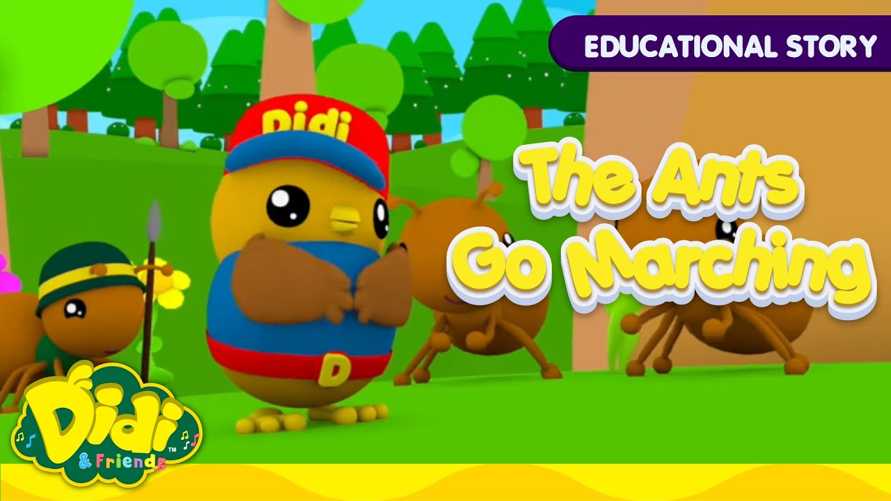 The Ants Go Marching | Educational Stories Compilation For Kids | Didi & Friends English