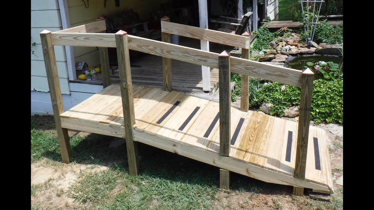 How To Build a Handicap Ramp When you are Not a Carpenter