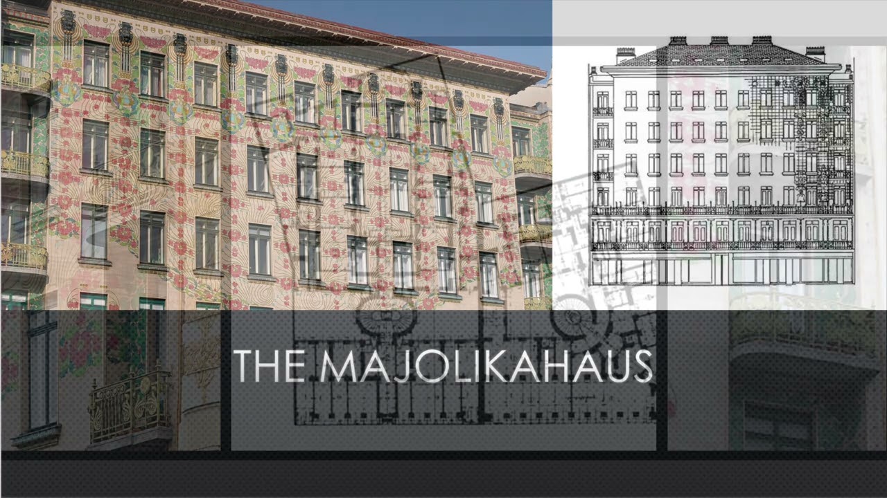 Otto Wagner - Ornamentation, and Majolikahaus