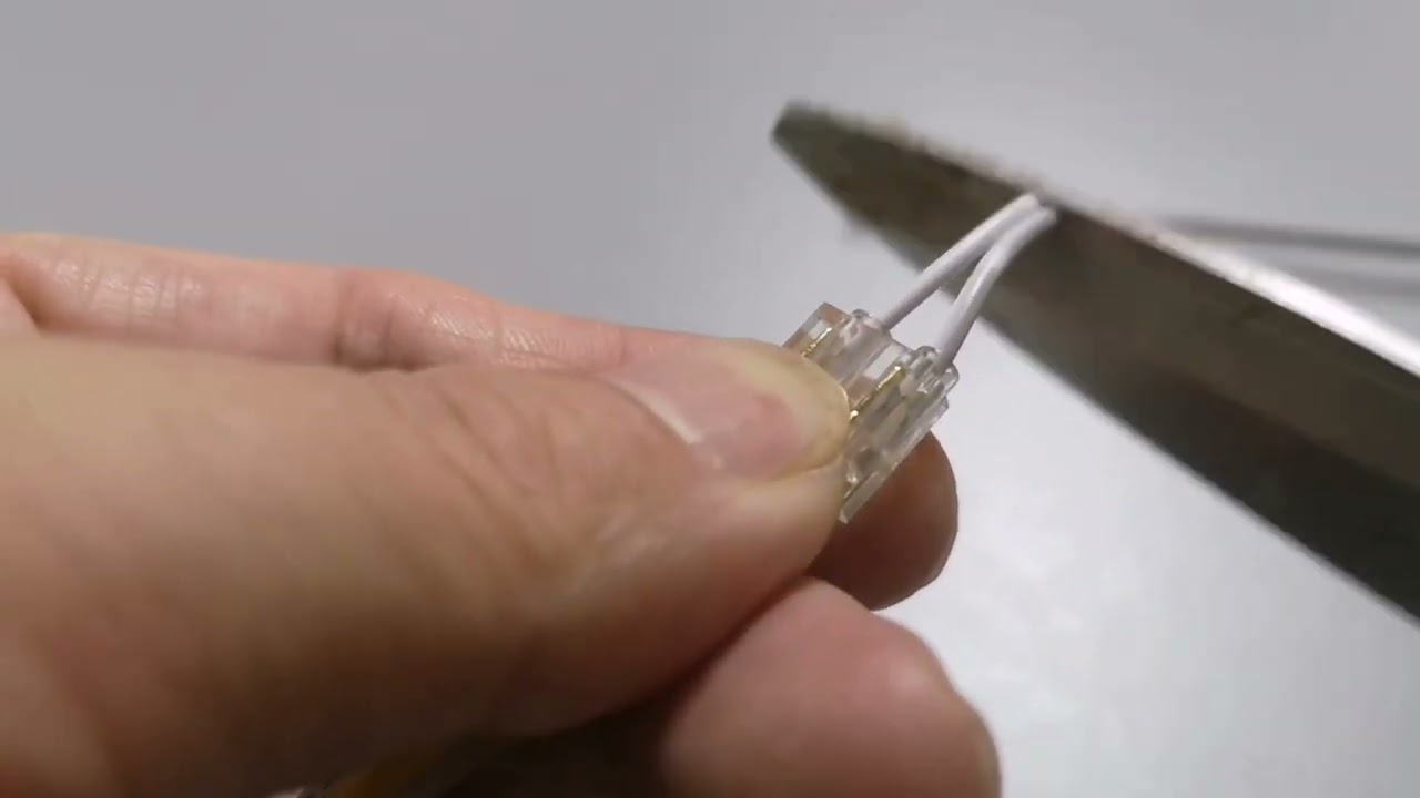 How to Connect COB LED Strips at Corners | No-Solder 8mm Connector DIY