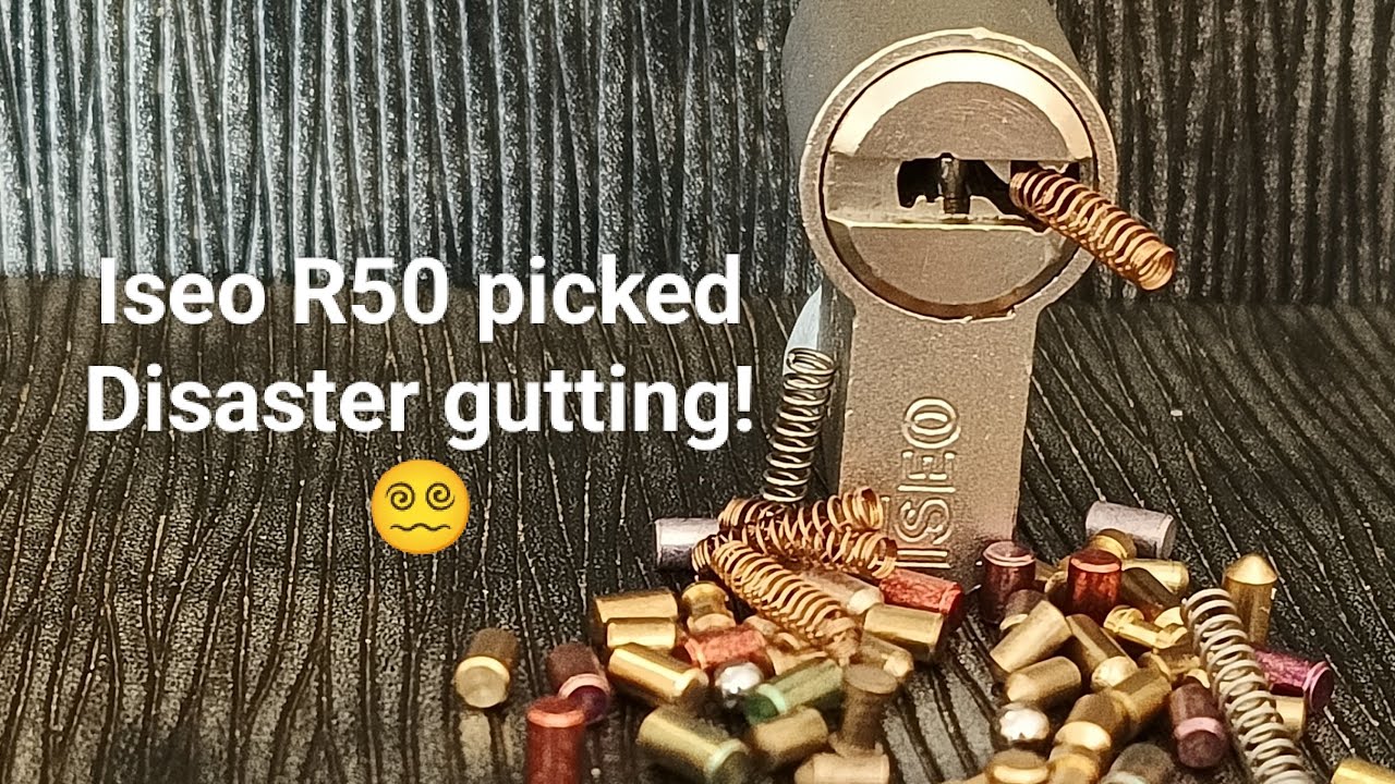 Iseo R50 picked, dump gutted and wondered about. thanks to @Lock-Picking-Paul for the lock.