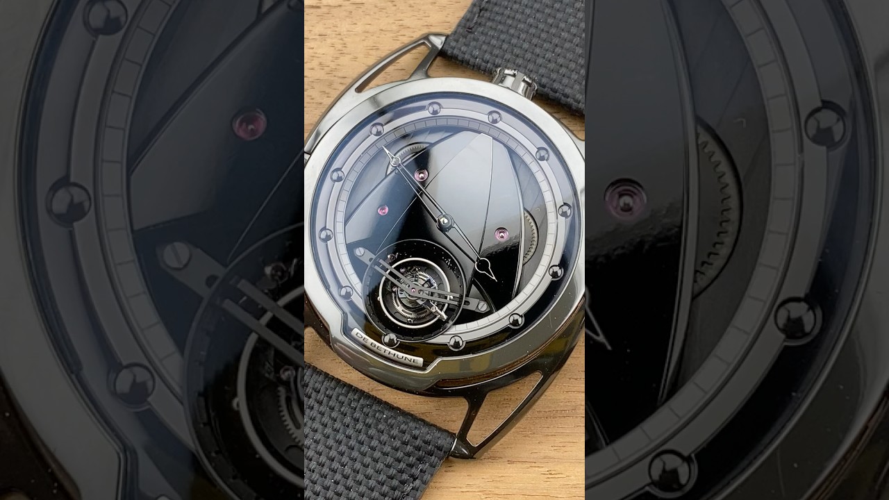 De Bethune DB28 Tourbillon Black Zirconium DB28TZS8N 1-Minue Watch Review