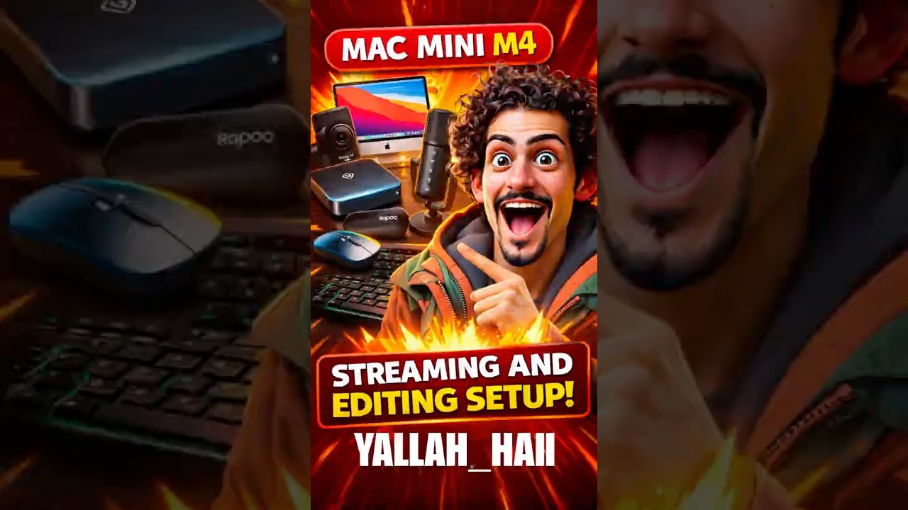 Mac Mini M4 - Best Console Streaming and Editing Setup