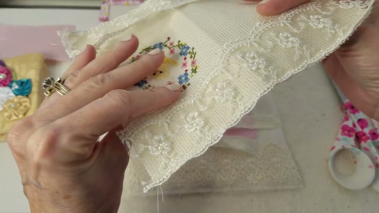 Cross Stitch Needle Book DIY