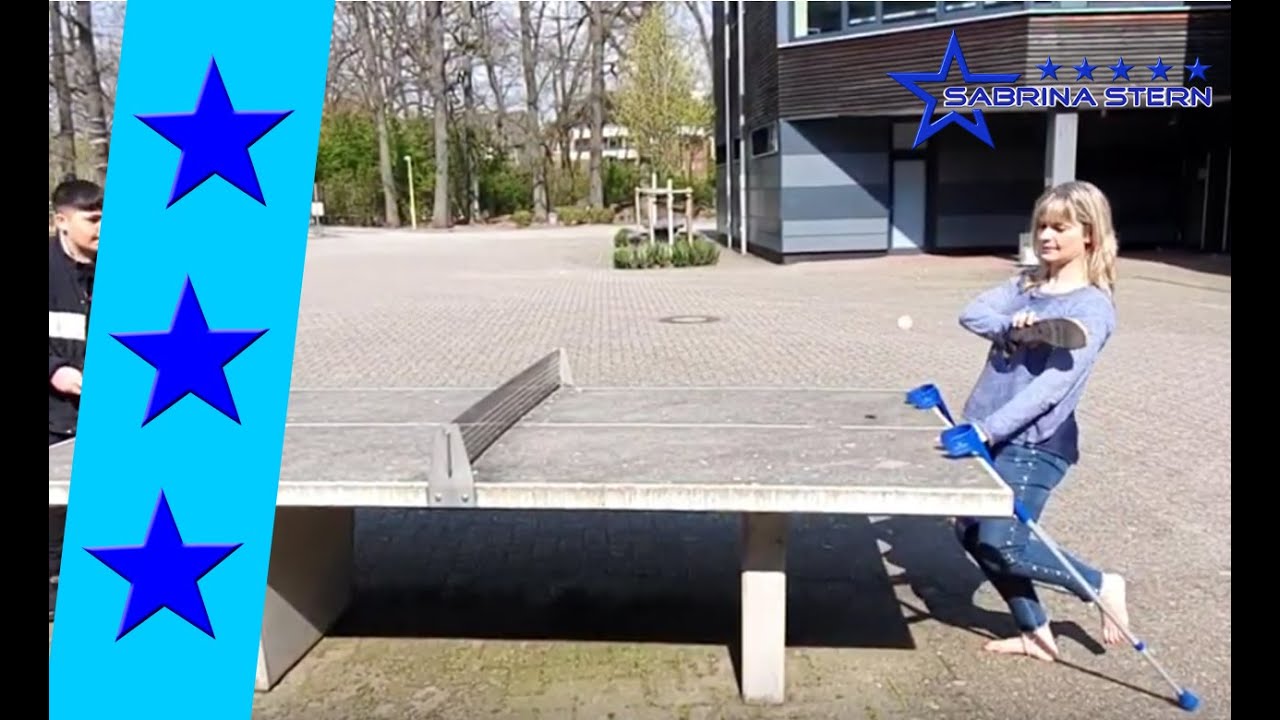 Tischtennis-Klatschen***table tennis clepper