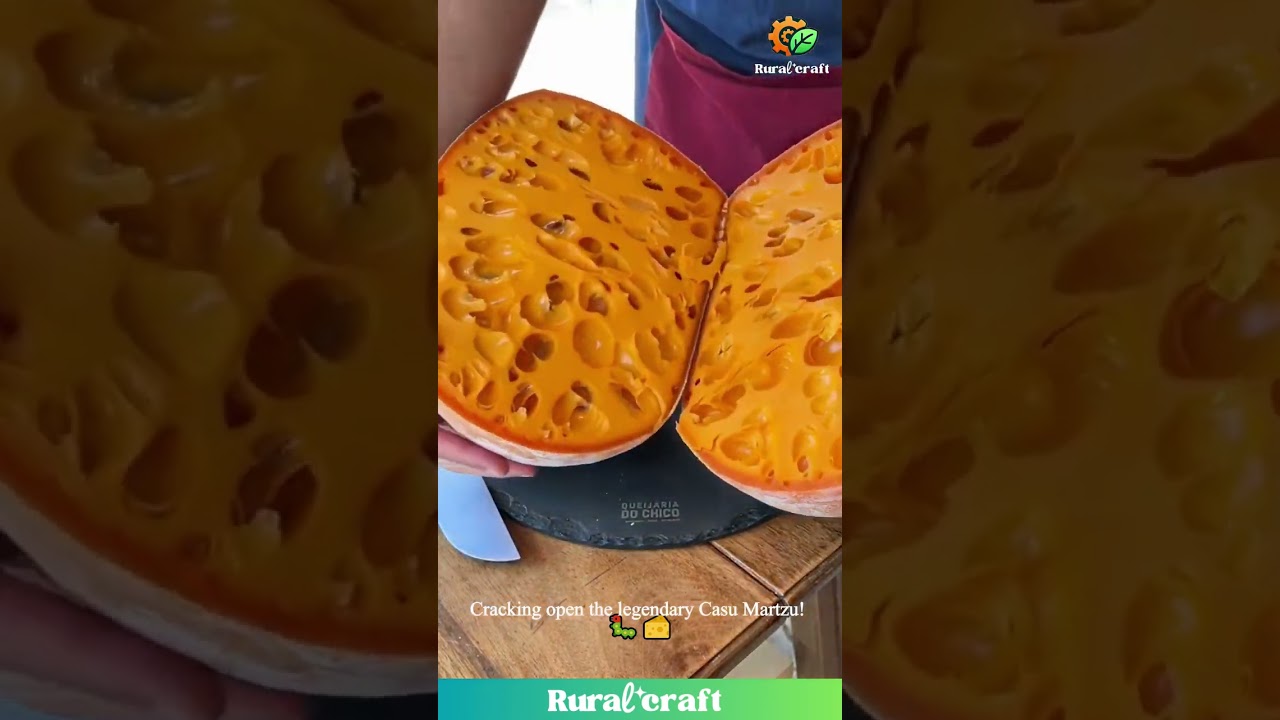 Oto jak wyglądają w środku najbardziej DZIWACZNE i kolorowe sery świata! 🧀🤯 #foodie #niesamowity #ser