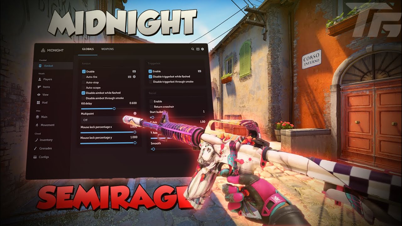 Midnight Cheating in CS2 Semi Rage MM HvH | Free Config