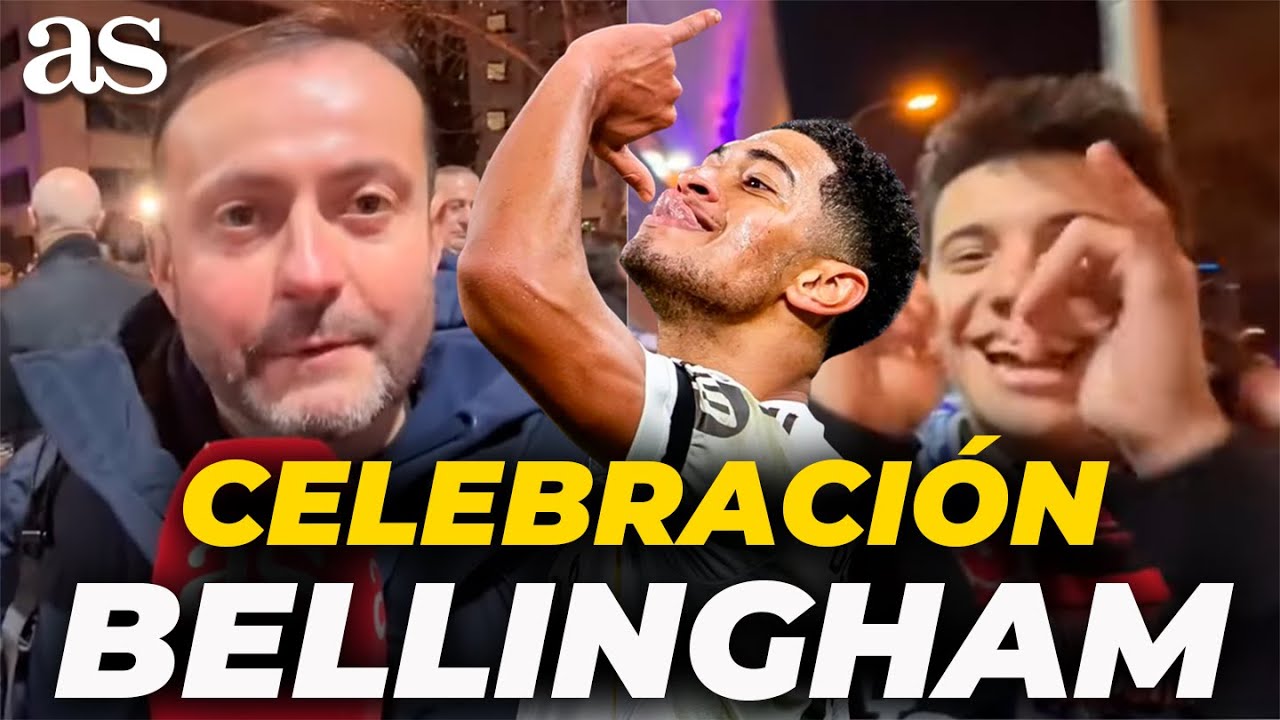 REACCIÓN del BERNABÉU a la CELEBRACIÓN de BELLINGHAM tras REAL MADRID 6 VS MÓNACO 1