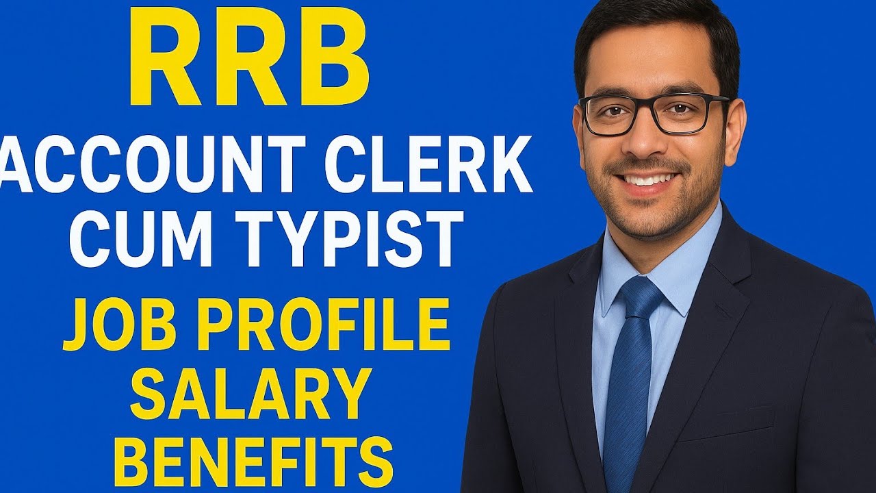 Accounts Clerk cum Typist Job Profile, Salary Benefits | Telugu Explanation | RRB NTPC UG Full Guide
