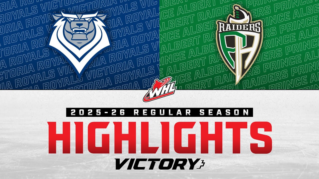 Victoria Royals kontra Prince Albert Raiders 20.01 | Najważniejsze momenty WHL 2025-26