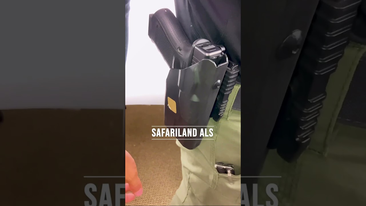 Safariland ALS holster draw