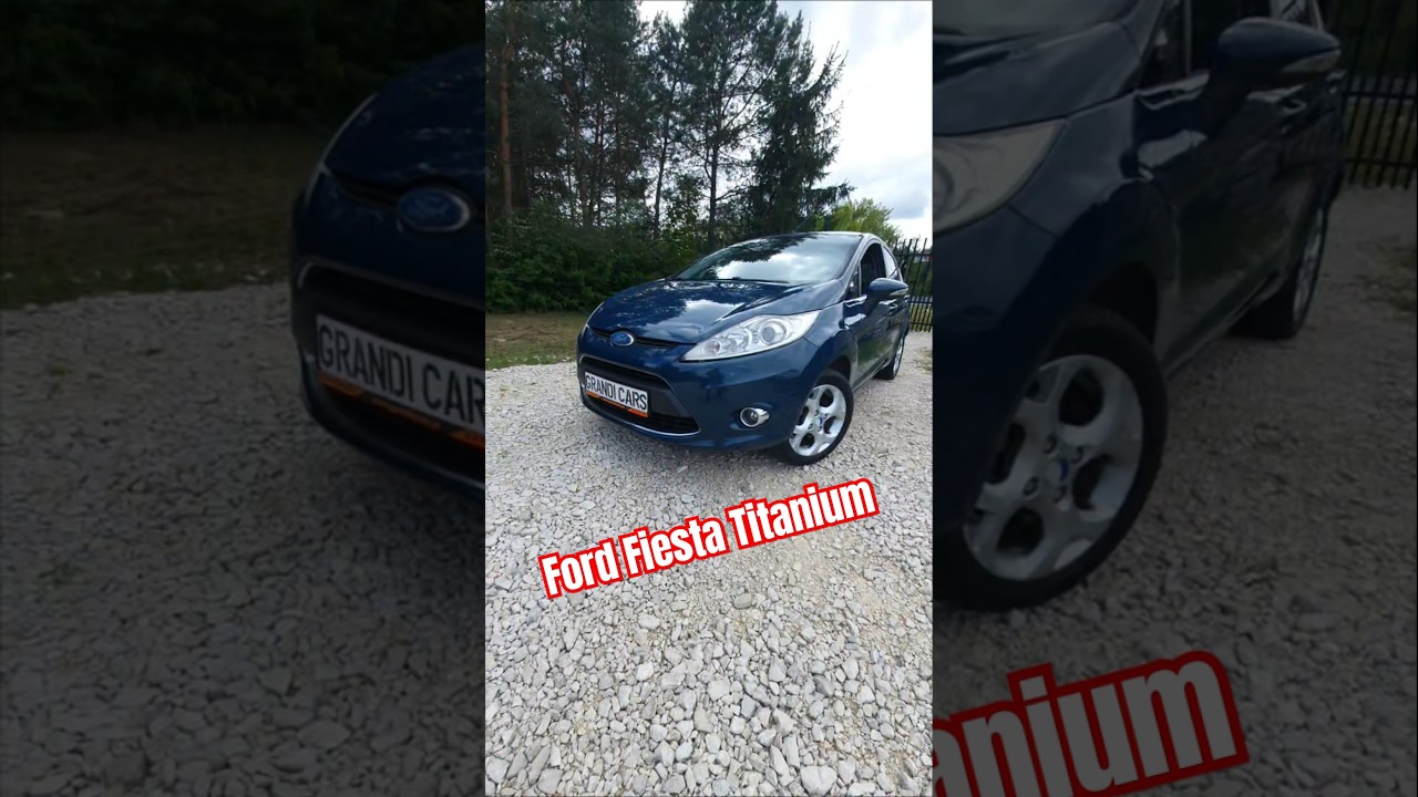 Ford Fiesta MK7 2008 1.6 120KM Titanium Prezentacja Samochodu Grandi Cars Auto Komis