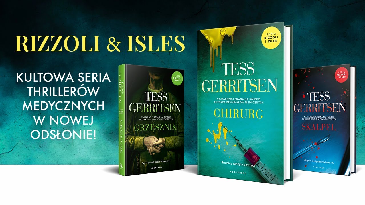 Seria thriller&oacute;w medycznych w nowej odsłonie.Tess Gerritsen