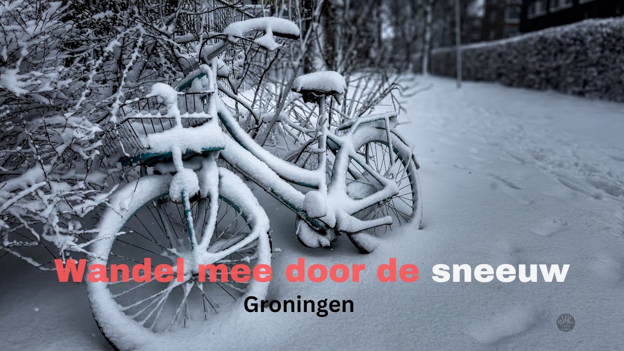 Wintermagie in Groningen 7 januari 2026. Wandel mee