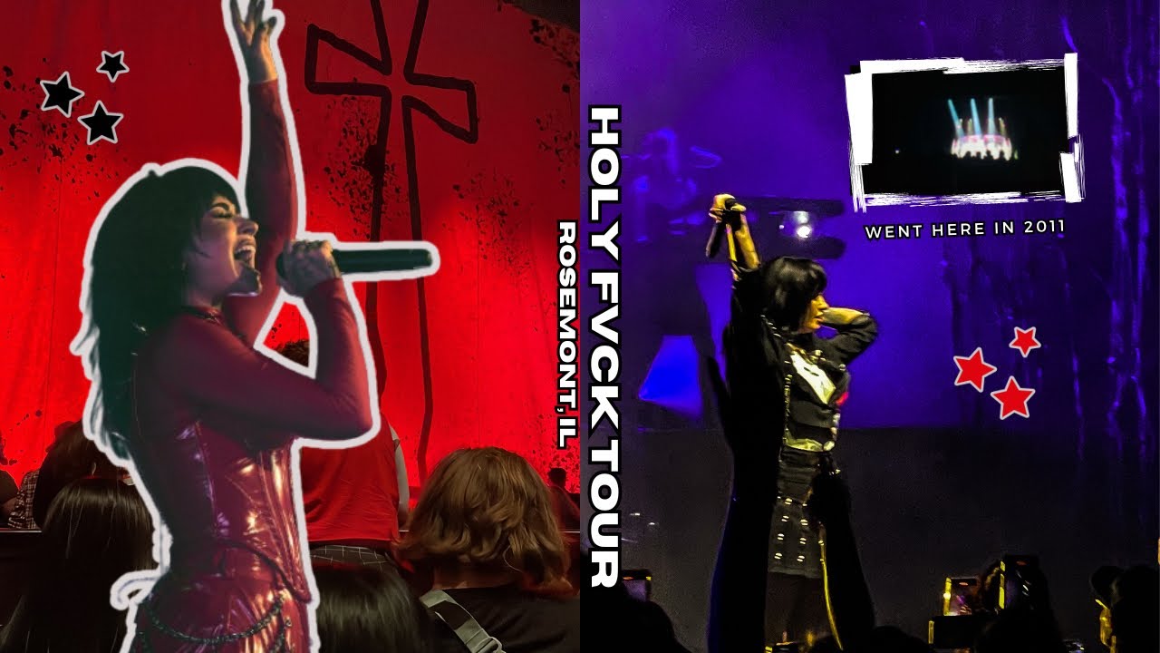 SAW DEMI AGAIN AT THE SAME VENUE FROM 2011 TOUR |  HOLY FVCK TOUR VLOG