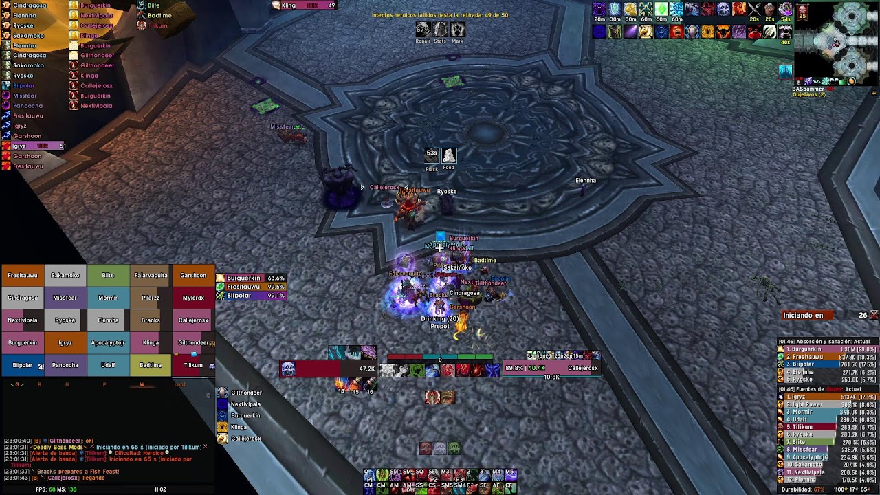 Ultimowow WOTLK Icc 25h Nihilum Dk tank