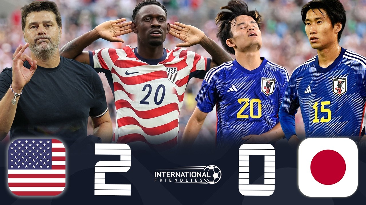 JAPAN LOOKED UNSTOPPABLE... UNTIL USA PUT ON A MASTERCLASS AND SHOCKED THE WORLD 🤯 FRIENDLY 2025