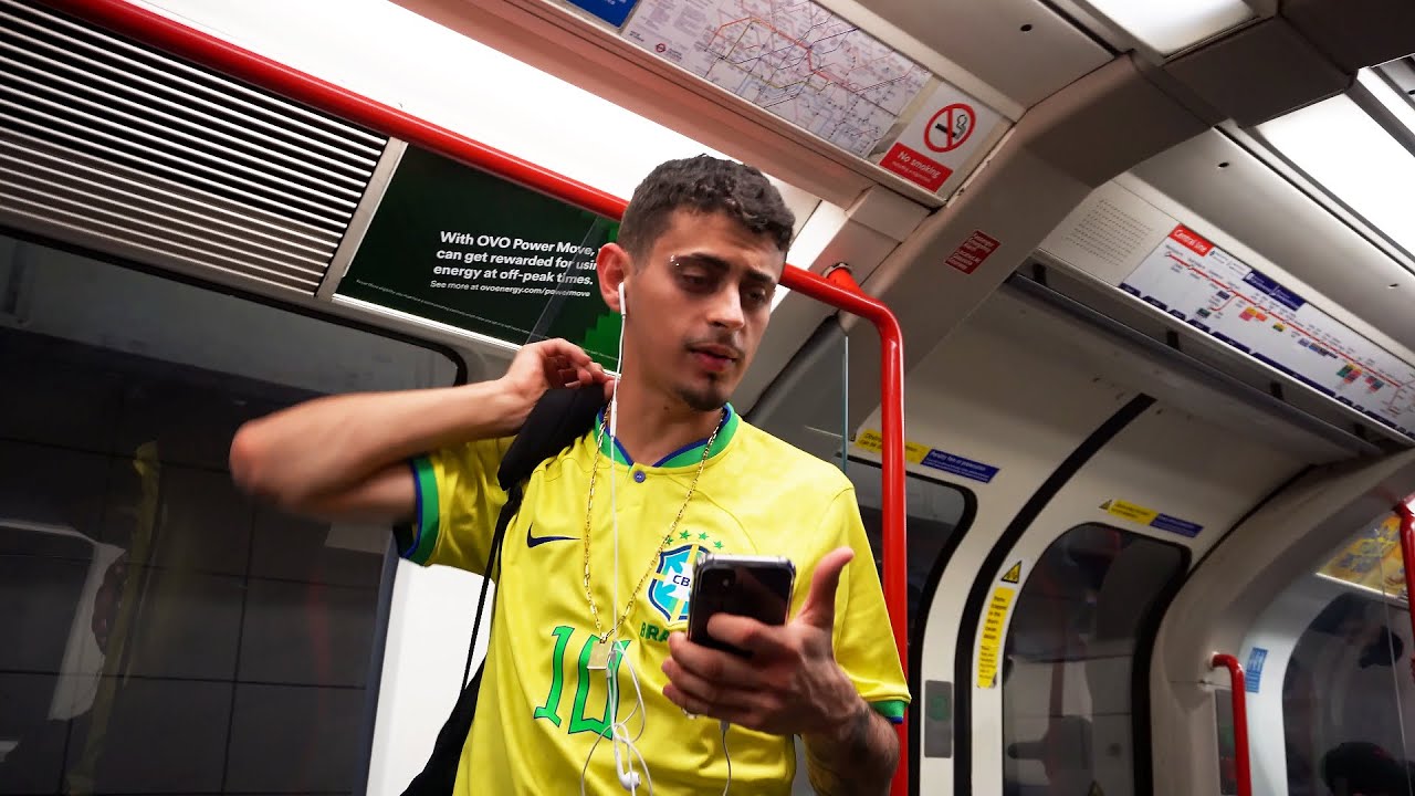 TESTANDO TODOS OS MEIOS DE TRANSPORTE DE LONDRES