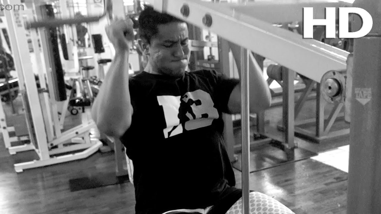 Anthoni Montalvan | Rodrigo Jorquera | Hombros-Triceps en Gimnasio Enzo