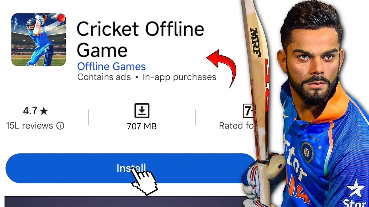 I Tried 10 Most Popular Offline Cricket Games 🔥 From Play Store 😱