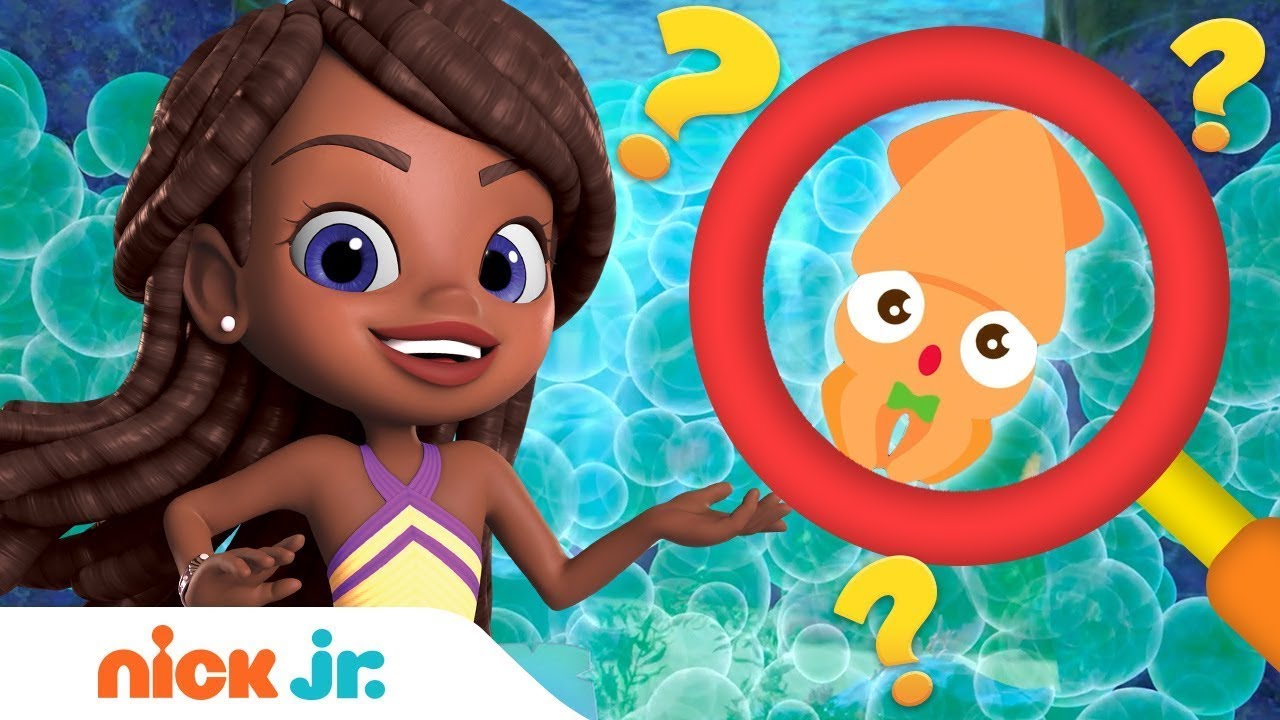 Mermaid Lorelai's Color Game #5 🧜‍♀️ | Santiago of the Seas | Nick Jr.