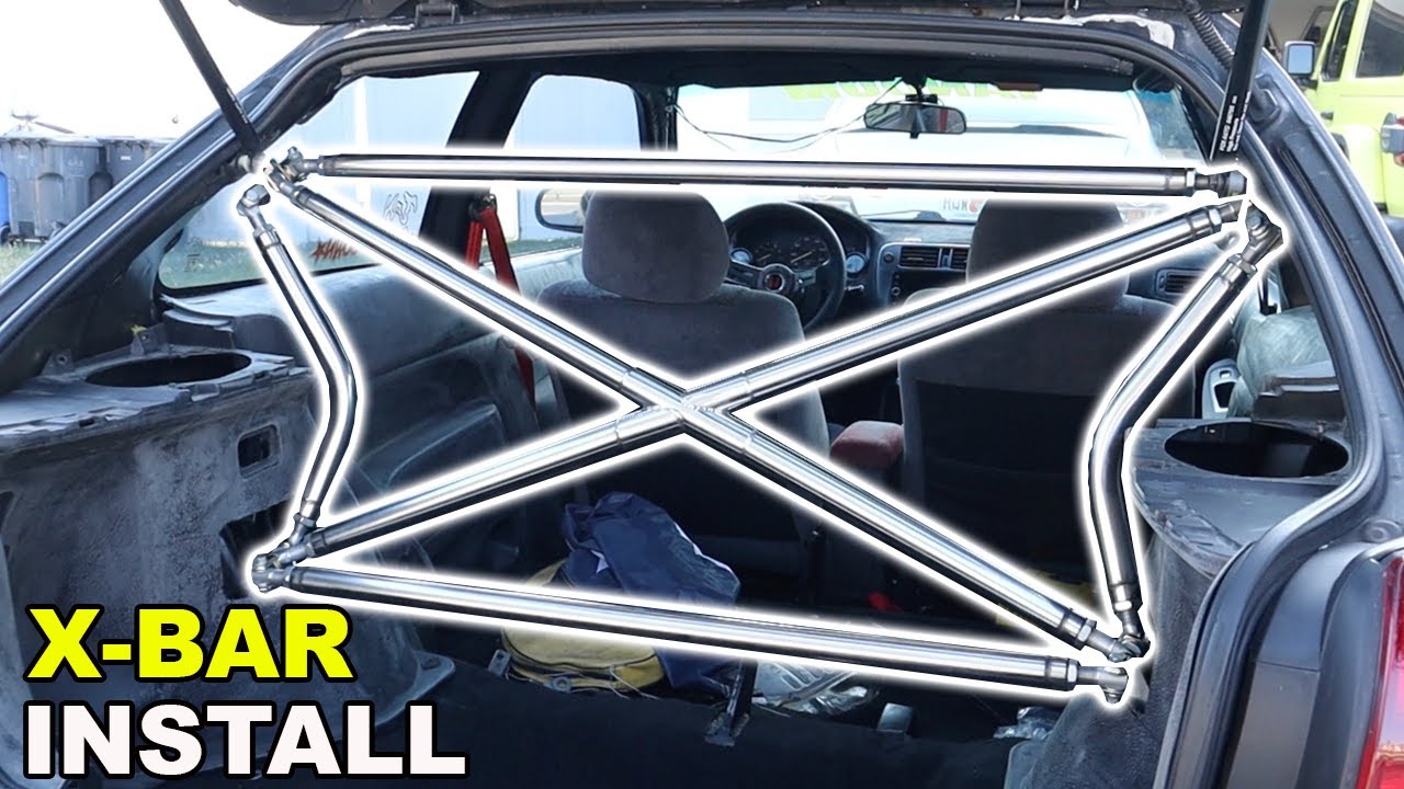Installing A X-Bar for my Civic // Interior build
