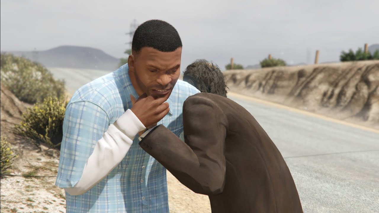 Franklin roasts Trevor But something Went Wrong