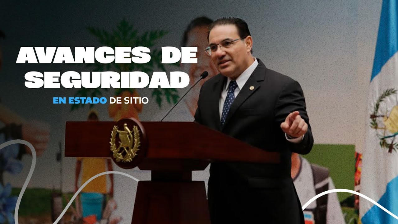 Destacan resultados de seguridad durante Estado de Sitio