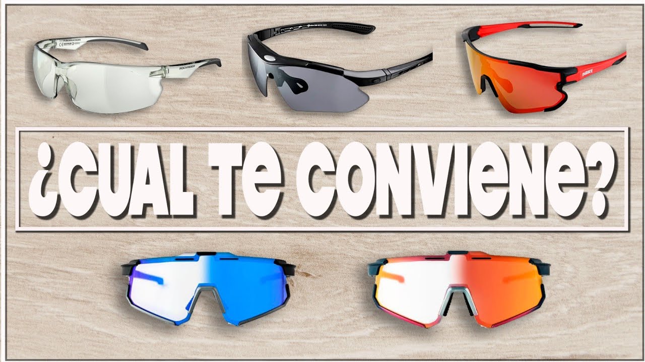 COMPARATIVA GAFAS CICLISMO | FOTOCROM&Aacute;TICAS, POLARIZADAS, AHUMADAS @INBIKE