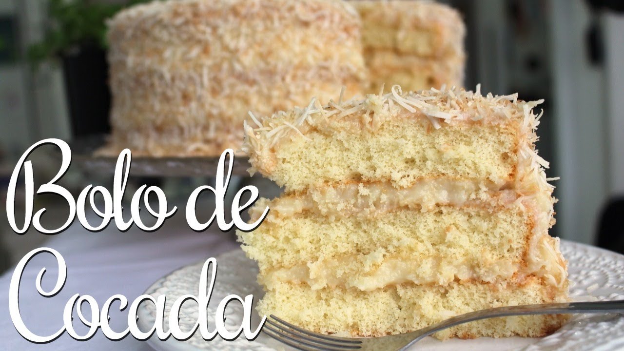 BOLO DE COCADA!!!
