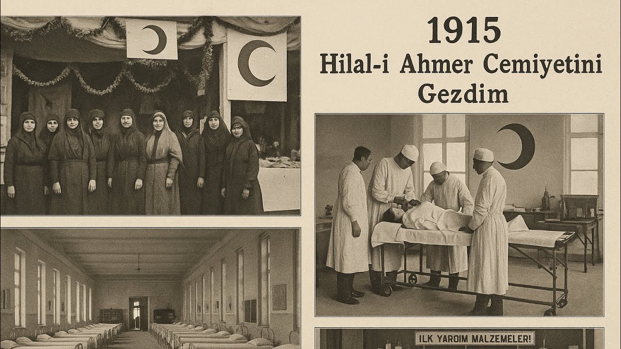 Hilal-i Ahmer Cemiyeti (1915)- Sergiyi Adım Adım Gezdim!