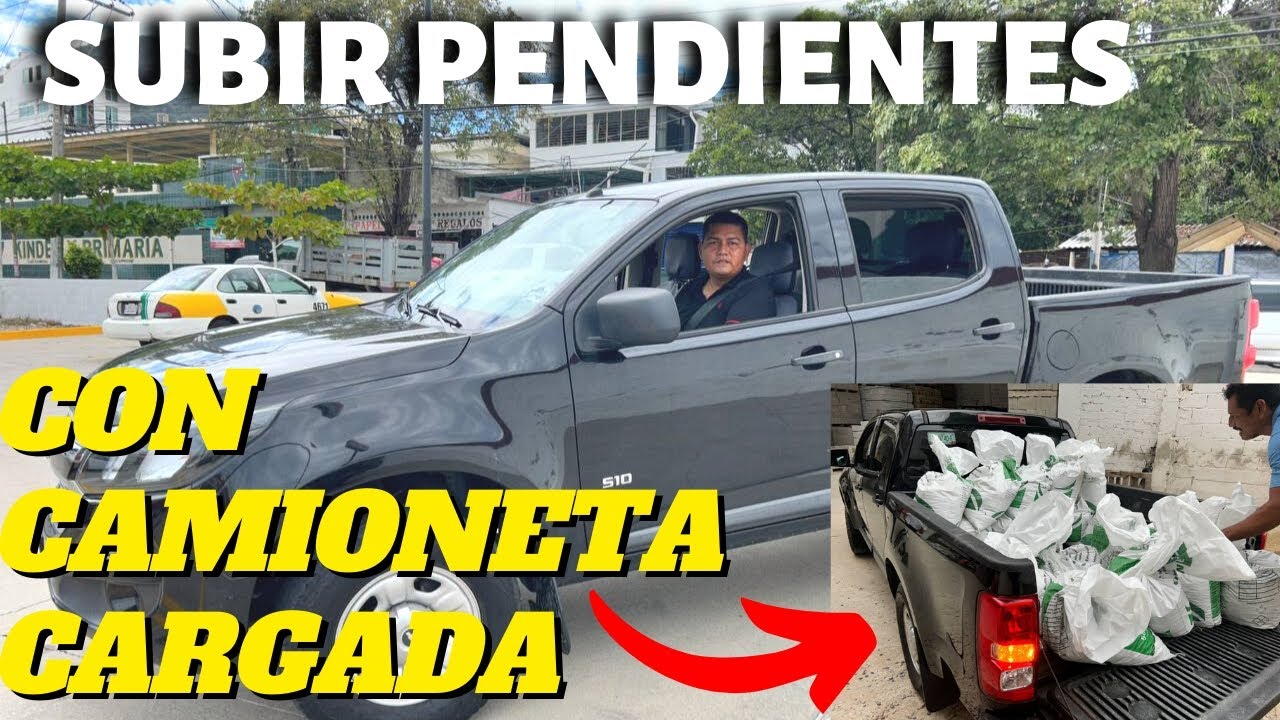 como subir pendiente en camioneta con carga