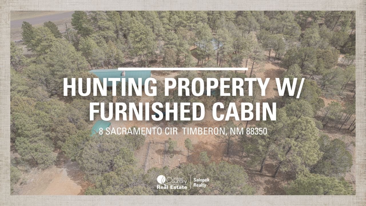 Hunting Property with Furnished Cabin for Sale in Timberon, New Mexico