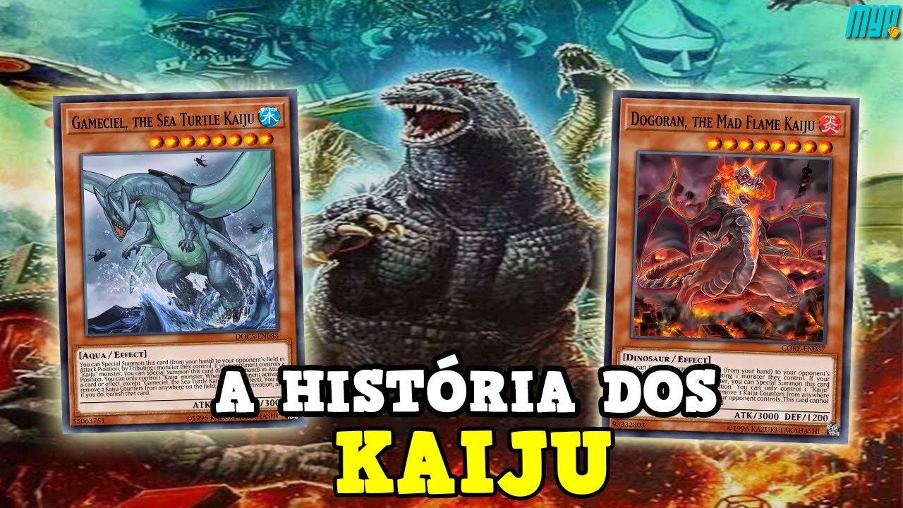 TODOS OS KAIJU E SUAS REFERÊNCIAS | YU-GI-OH! LORE