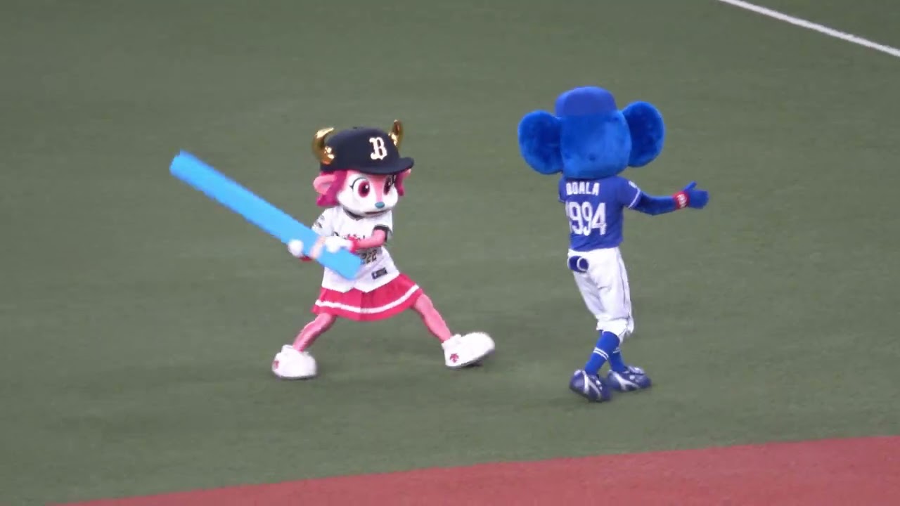 【オールスター2025】第1戦 バク転祭り‼ チャリ爆走‼ ハリセン叩き合い‼ つばみのダンス！ 現地映像 マスコット祭り‼