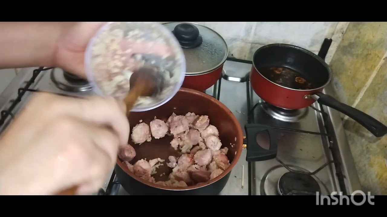 Arroz com linguiça 😋🤤👏🏼 pra almoçar 😋