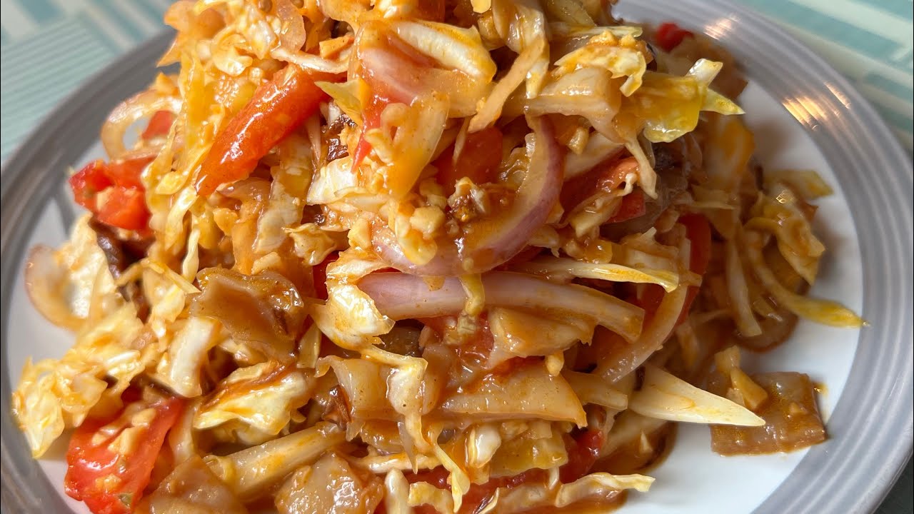ရေခူသုပ် ချဉ် ငံစပ် Jelly Fish Salad