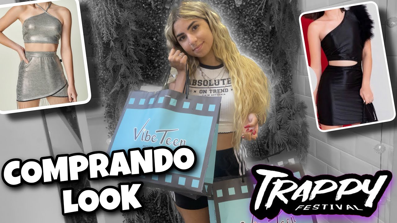 COMPRANDO E MOSTRANDO LOOKS NOVOS PARA O TRAPPY FESTIVAL