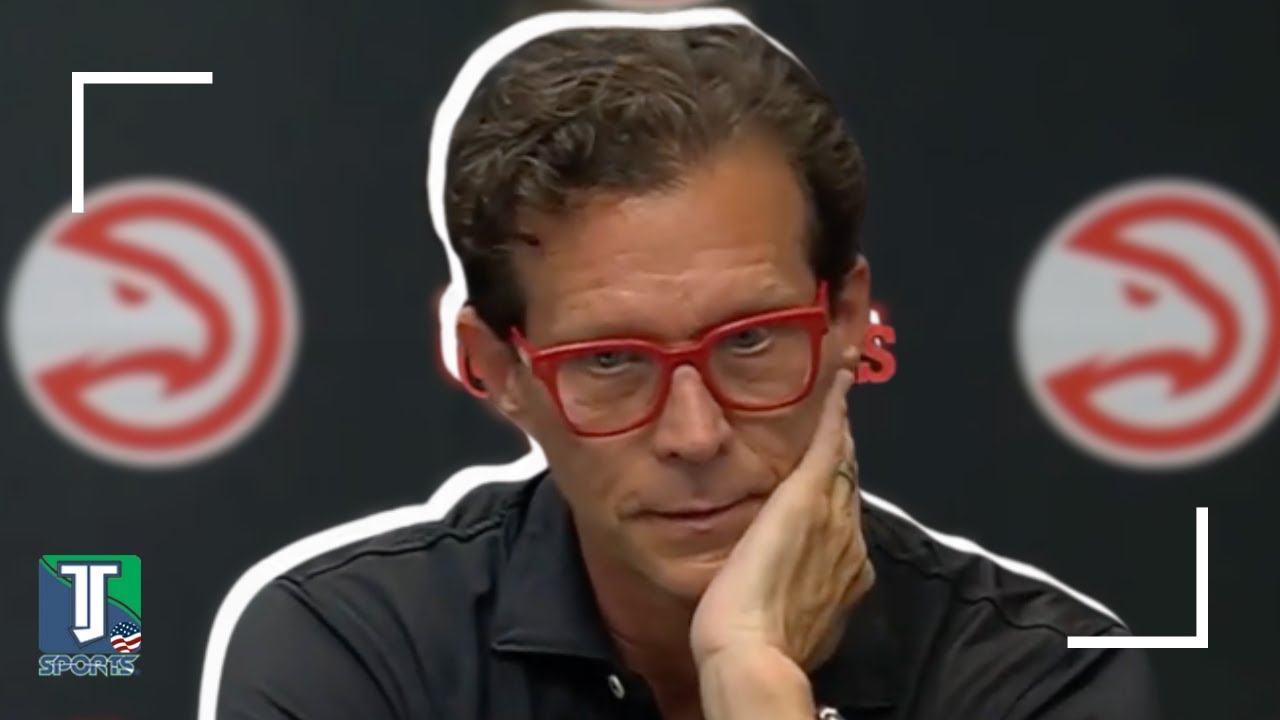 Quin Snyder REACTS to Anthony Davis' WINNING SHOT in Hawks' DEFEAT at Mavericks